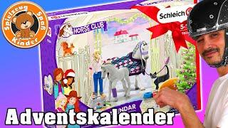 SCHLEICH FIGUREN Pferde Horse club adventskalender aufmachen unboxing Spielzeug