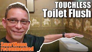 Smart Toilet | Touchless Toilet Flush Kit by Techo