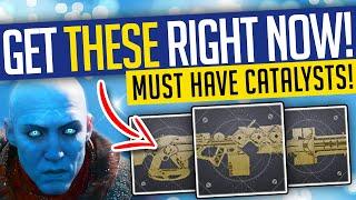 Destiny 2 | GET THESE RIGHT NOW! Must Have Exotic Catalysts for Season 14 - Season of the Splicer!