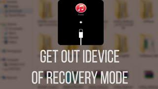 How to get out your iPhone / iPod / iPad out of recovery without restoring ios