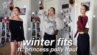 WINTER OUTFITS ft. princess polly