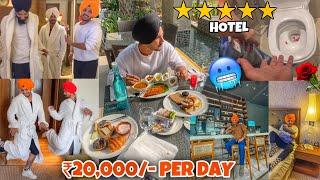 Spending 24 hours in 5 star Hotel w/ Friends *₹20,000/- PER DAY*