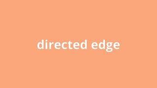 what is the meaning of directed edge