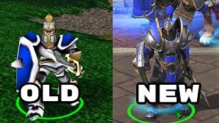 Warcraft 3 Human Side-by-Side Comparison - Original and Reforged