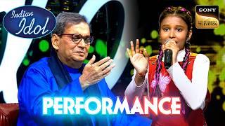 Ragini की "Palki Pe Hoke" पर Singing से Subhash Ghai हुए खुश | Indian Idol S15 | Performance