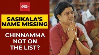 Tamil Nadu Polls: Sasikala’s Name Missing From Voters' List | Breaking