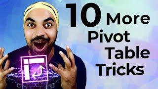 10 Mind Blowing Pivot Table Tricks  - How many do YOU know?