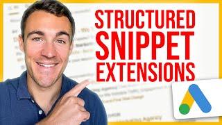 Google Ads Structured Snippet Extensions - Examples & Best Practices