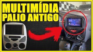 COMO INSTALAR MULTIMÍDIA 2 DIN PALIO G2 #ALANROD