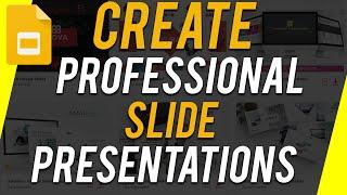 How to Create Google Slides Presentations with Templates