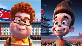 Jimmy Neutron BUT it's NORTH KOREAN PROPAGANDA (Ai Generated)