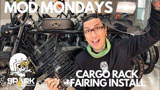 SPARK Cycleworks Bandit Electric Moped Cargo Rack + Fairing Install- LIVE Mod Monday!