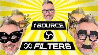 DIFFERENT OBS FILTERS for SAME webcam source - Different Filters For Different Scenes