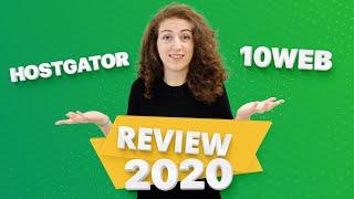 10Web & HostGator review: "Performance, Features and Prices"