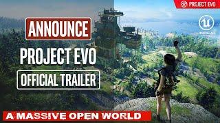 PROJECT EVO Mobile Official Trailer - New Open World Survival