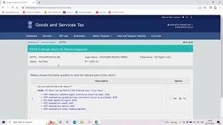 How to View and Download File GSTR 9 from Govt Portal !!!