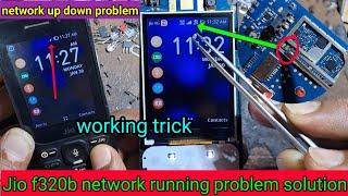 Jio f320b network up down problem | Jio f320b network running solution