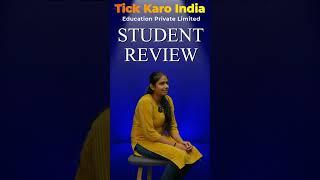 Tick Karo India Classes Student's Review - Komal Saini