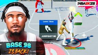 I just Found the REAL Jumpshot 98  It's easily the BEST BASE in NBA 2K25