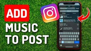 How to Add Music to Instagram Post (2023)