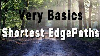 The very basics of shortest edge paths node (Blender, Geometry nodes)