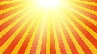 ▶ HD Starburst Sun Rays Motion Background Animation