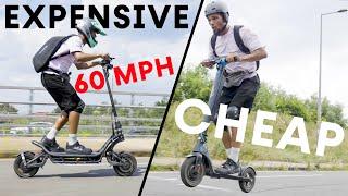 £400 E-scooter vs £4,000 E-scooter: How big is the difference??
