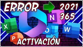 Como Solucionar ERROR al Activar Microsoft OFFICE 2021