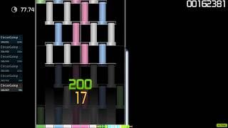 [osu!mania] playing with 10K Hidden skin