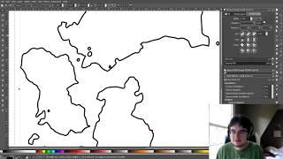 Creating randomly generated VECTOR maps using GIMP and Inkscape