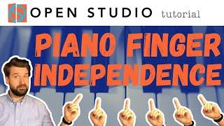 Piano Finger Independence Tutorial with Adam Maness