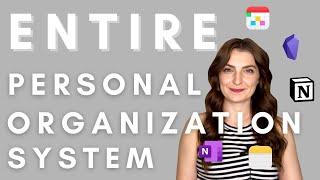 My Entire Personal Organization System (digital & paper tools) | & how to create your own!