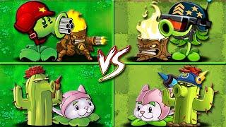Random Pair Team Pvz 1 vs Pvz 2 Battlez - Which Team Plants Will Win?