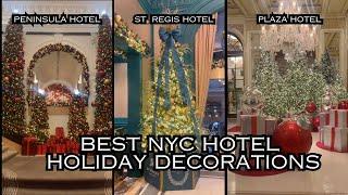 Best NYC Hotel Holiday Decorations | Which Is Your Favorite?