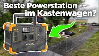 Versagt die Powerstation bei unserer Kaffeemaschine im Kastenwagen? Pecron E600 LFP