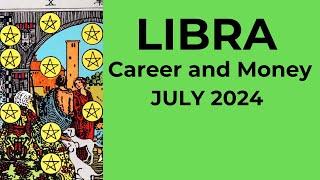 Libra:  A New Abundant Future Opens As You Make A Major Decision!  July 2024 CAREER AND MONEY Tarot