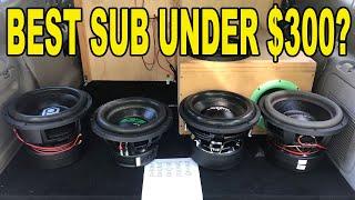 Best $300 Subwoofer?? Best BANG For The Buck? | Skar | Soundqubed | American Bass | Deaf Bonce