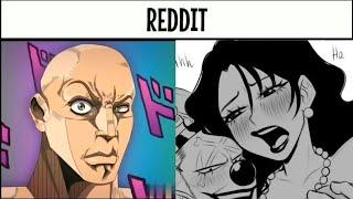 One piece Female Edition-6, Anime Vs Reddit (The Rock Reaction Meme)