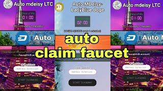 Auto Claim Litecoin & Dogecoin | faucet Gratis 2019