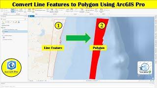 Convert Line Features to Polygon in ArcGIS Pro | Step-by-Step Tutorial