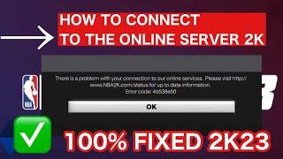 HOW TO CONNECT TO THE ONLINE SERVER IN NBA 2K23! CONNECT ONLINE IN NBA 2K23 (PlayStation/XBOX)