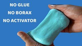 How to make slime without activator| Slime without glue or borax