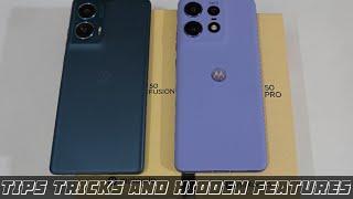 Moto Egde 50 Fusion Tips Tricks and Hidden Features