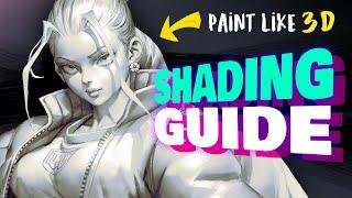  SHADING EXERCISES TO PAINT LIKE 3D RENDERS