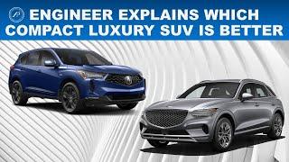 ENGINEER EXPLAINS WHICH COMPACT LUXURY SUV IS BETTER - JAPANESE vs KOREAN LUXURY BRANDS