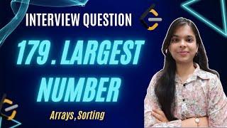 179. Largest Number | Array | Sorting | Easy Explanation | Leetcode