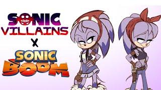 CRAFTING: SONIC VILLAINS | EPISODE 2: REDESIGNING STACI ( & THE SONIC BOOM UNIVERSE )