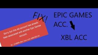 **FIX** for XBL account already linked - How to link Epic Games account to your XBL account (2021)