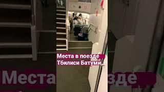 Чем отличаются места в поезде Тбилиси Батуми. Бизнес класс, первый и второй класс мест в Штадлере