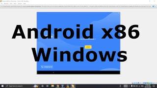 Android x86 on Windows - VM - VirtualBox